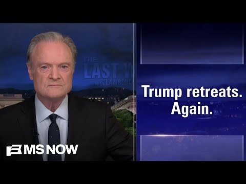 Lawrence: When Trump’s poll numbers find new lows, he retreats