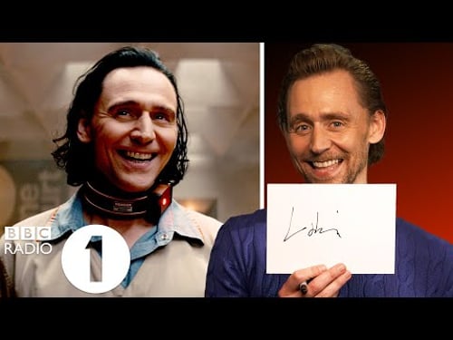 Tom Hiddleston on Loki's death, return and... signature!?