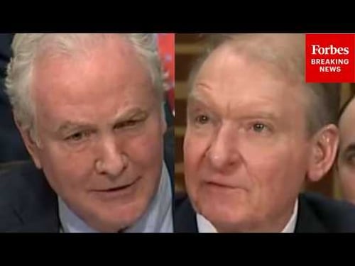 'Could You Call Over To The White House?': Van Hollen Grills SEC Chair Over Trump's SEC Appointees