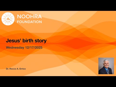 Jesus' birth story - Dr. Errico Wednesday 12/17/25
