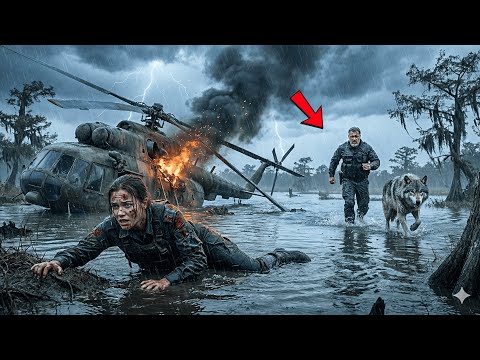 Пожилой русский солдат и серый волк спасли раненую женщину в болоте — дальше всё изменилось