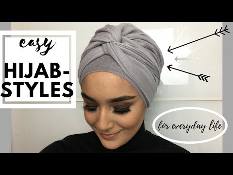 Easy Turban Styles For Everyday Life (Hijab)
