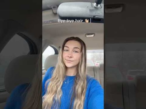 ๐ช 10 inches laterโฆ #cancer #wigsforkids