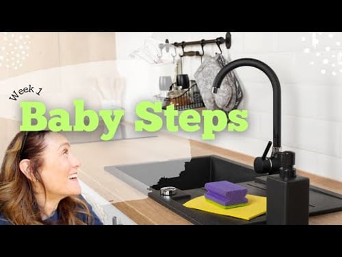 Week 1 of the FlyLady Baby Steps: Let's Do This Together!