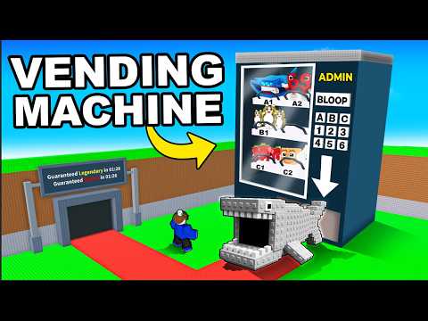 Steal A Brainrot, But There's an ADMIN Vending Machine