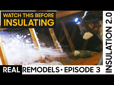Insulation 2.0 - 3 Steps to Re-Insulate