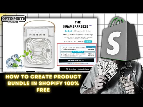 How to Create Product Bundle in #Shopify 100% Free - Optixpert