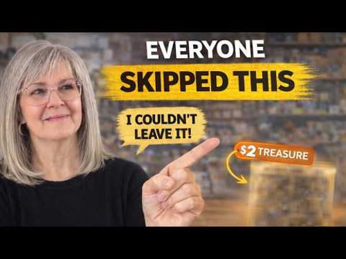 Thrift Store Finds Everyone Skips (But I Didn’t!)