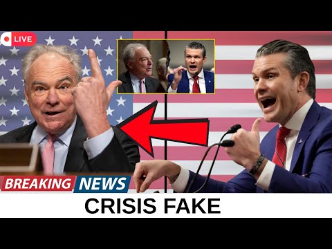 Kaine DESTROYS Hegseth With Classified Data Military 94% Ready 'Crisis' FAKE 17 Sec Silence EXPOSED