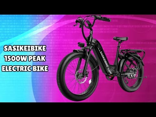 30+ MPH On A Budget?! | SASIKEIBIKE 1500W Peak Electric Bike - FULL REVIEW