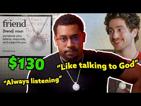 I bought an AI Necklace to be my friend.