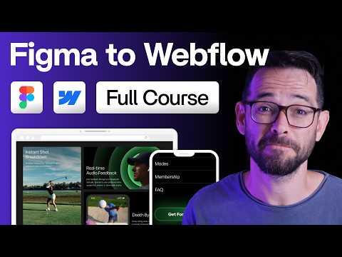 From Figma to Webflow (Full Beginner Course)