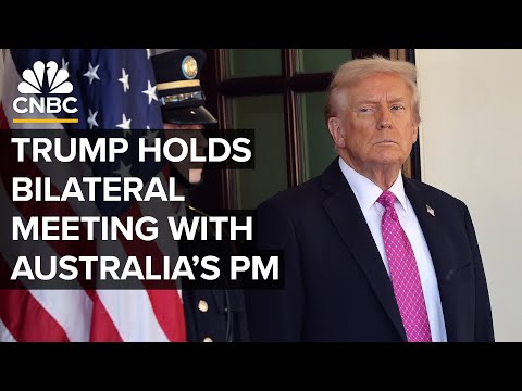 President Trump meets with Australia's PM Anthony Albanese at the White House — 10/20/2025