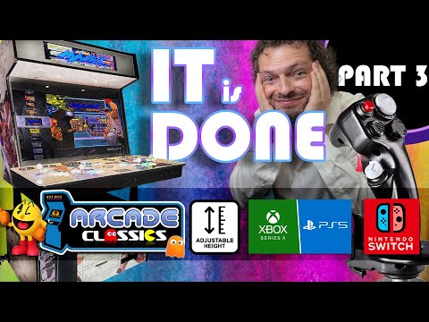 Creating the BEAST Part 3: Building the World's MOST Expensive 50" Arcade Machine - It is done... π