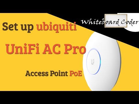 Set up Ubuiquiti UniFi AC Pro Access Point PoE
