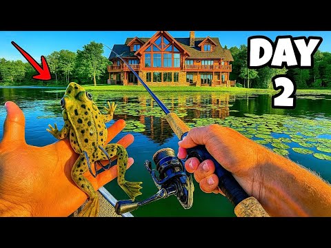 I Spent 3 Days Fishing This Airbnb Deep in the Woods! *INSANE BLOWUPS*