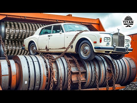 Most Insane Shredding Machines That Destroy Everything | Fastest Car Crushers in Action! #28