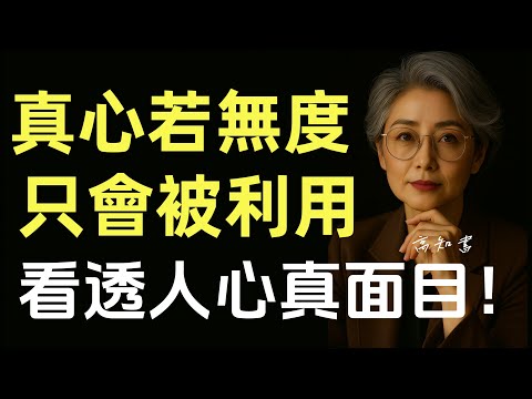 善良不是錯,但錯在沒界限!學會設置界限,你才會被真正尊重!|人際關係 |看清人性 |社交智慧 |人品辨別 |人性洞察 |情感共鳴