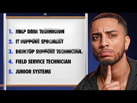 Top 5 Entry-Level IT Jobs That No One Is Talking About (2025)