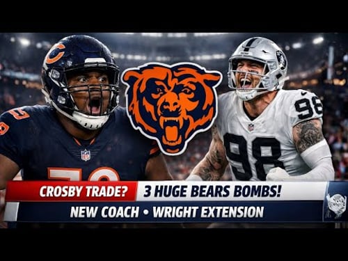 Chicago Bears Offseason Chaos: Wright Extension & Crosby Trade Drama