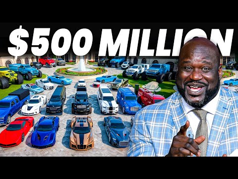 Inside Shaq’s ALL CUSTOM Car Collection