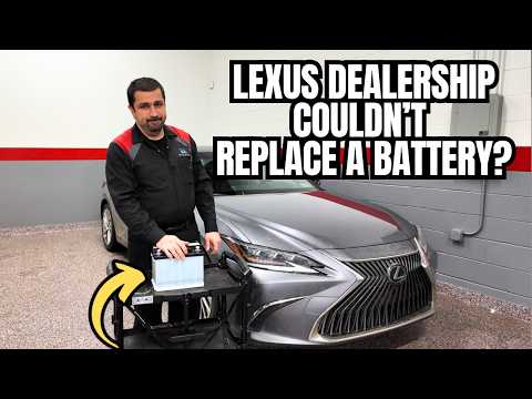 Drove 500 Miles to Replace a Battery That The Lexus Dealership Couldn't!