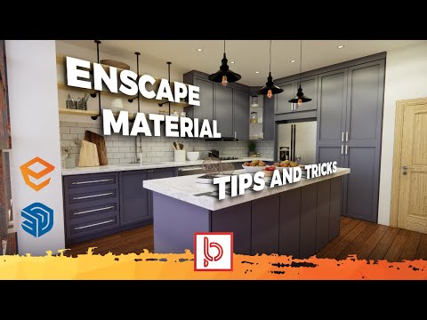 Tutorial Enscape Pemula (Enscape Material Tips and Tricks)