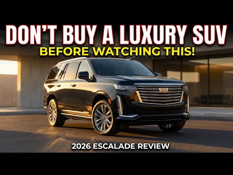Don't Buy a Luxury SUV Before Watching This 2026 Cadillac Escalade Review
