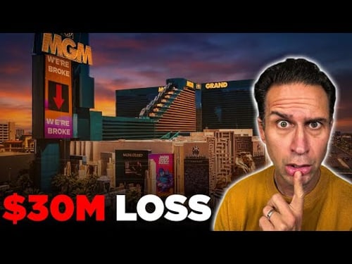 Wallstreet just DESTROYED the BIGGEST Casino Company in Vegas.