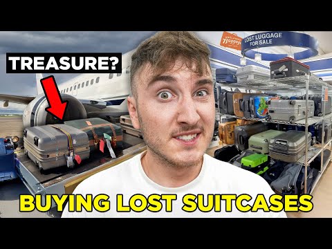 I Went To The ONLY Lost Luggage Store In The World