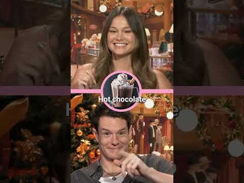 Now that is a top tier Christmas tipple! #oliviaholt #netflix #christmas