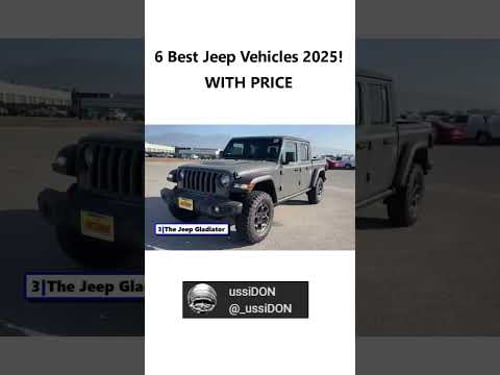 6 Best Jeep Vehicles 2025! (WITH PRICE) #BestJEEP #luxuryjeep #suv #luxurycars