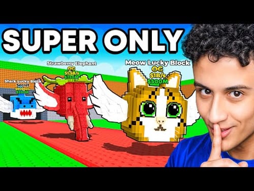 Starting Over With SUPER LUCKY BLOCKS!