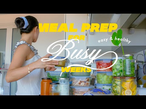 Super quick & easy meal prep for those busy weeks