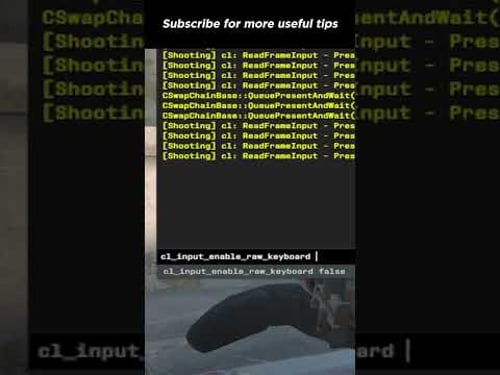 Fix Your Input Lag in Counter Strike 2