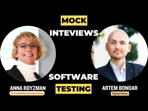 Mock Interviews for Software QA and Test Engineers