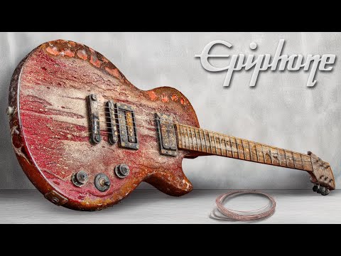 Restoring a Forgotten Epiphone Guitar | Full Vintage Rebuild