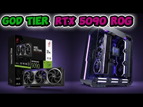 ✨ S+ Tier Gaming PC 2025 | Ryzen 7 9800X3D × ROG RTX 5090D