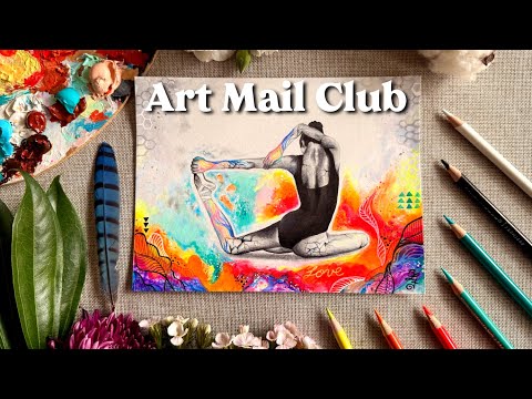 sharing a peak of my next monthβs art print club goodies β¨ π¨ π©° π΅ π π π¬