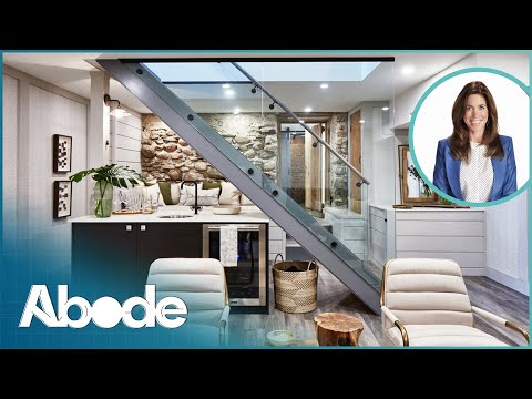 How To Turn A Basment Into A Luxury Entertainment Room | Sarah Off The Grid | Abode