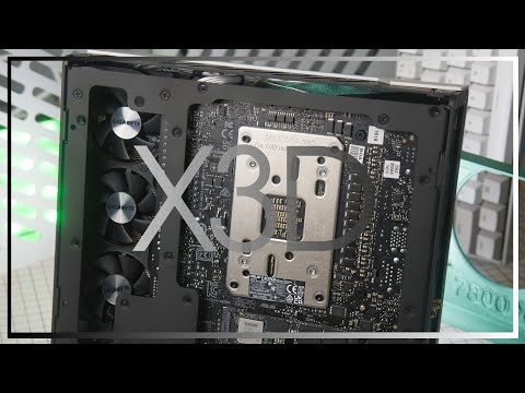 "TINY X3D" - Build guide for X3D ITX & RTX GPU in a SFF case.