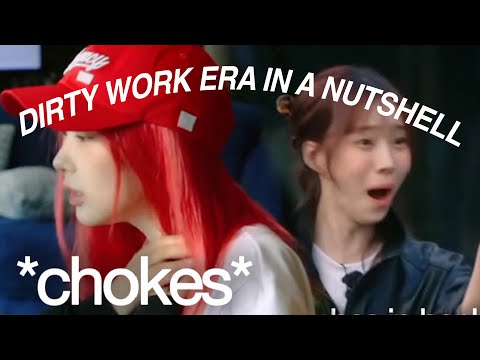 AESPA being UNHINGED during their DIRTY WORK era