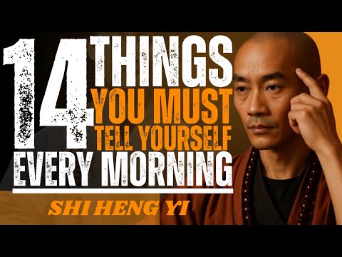 14 Powerful Things to Tell Yourself Every Morning | Shi Heng Yi Motivation