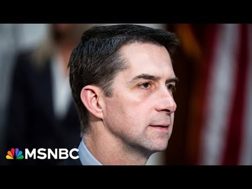 ‘Despicable’: Hayes blasts Sen. Tom Cotton for ‘incitement of violence’