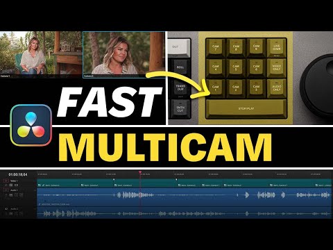 FOOLPROOF Multicam Tips with the DaVinci Resolve Speed Editor