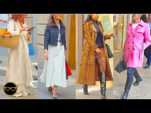 Italian Outfit for May 2025: What are People Wearing in Milan? Italian trends Spring Street Style