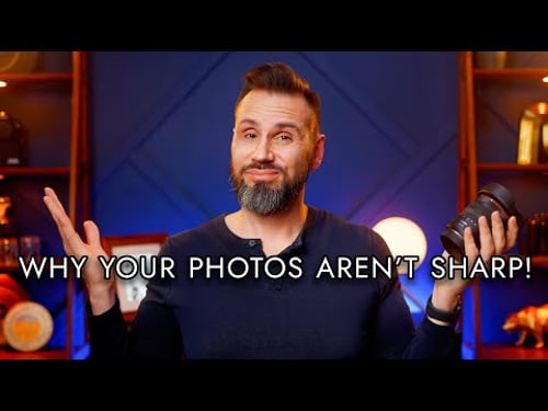 Why Your Portraits Arenโt Sharp โ 4 Mistakes That Ruin Image Sharpness