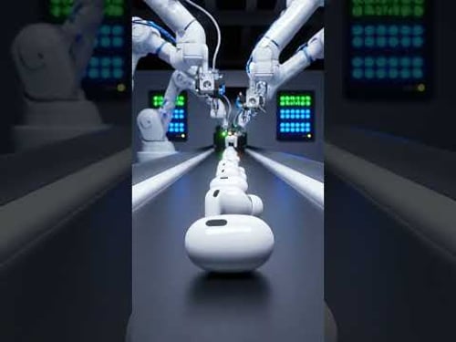 Inside the AirPods Factory: How White Plastic Becomes Premium AirPods