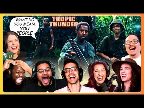 TOP "WHAT DO YOU MEAN, YOU PEOPLE" Reactions 🤣 TROPIC THUNDER (2008) Movie Reaction Compilation