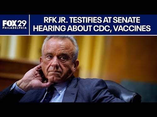 RFK Jr. testifies at Senate hearing about CDC, vaccine policies